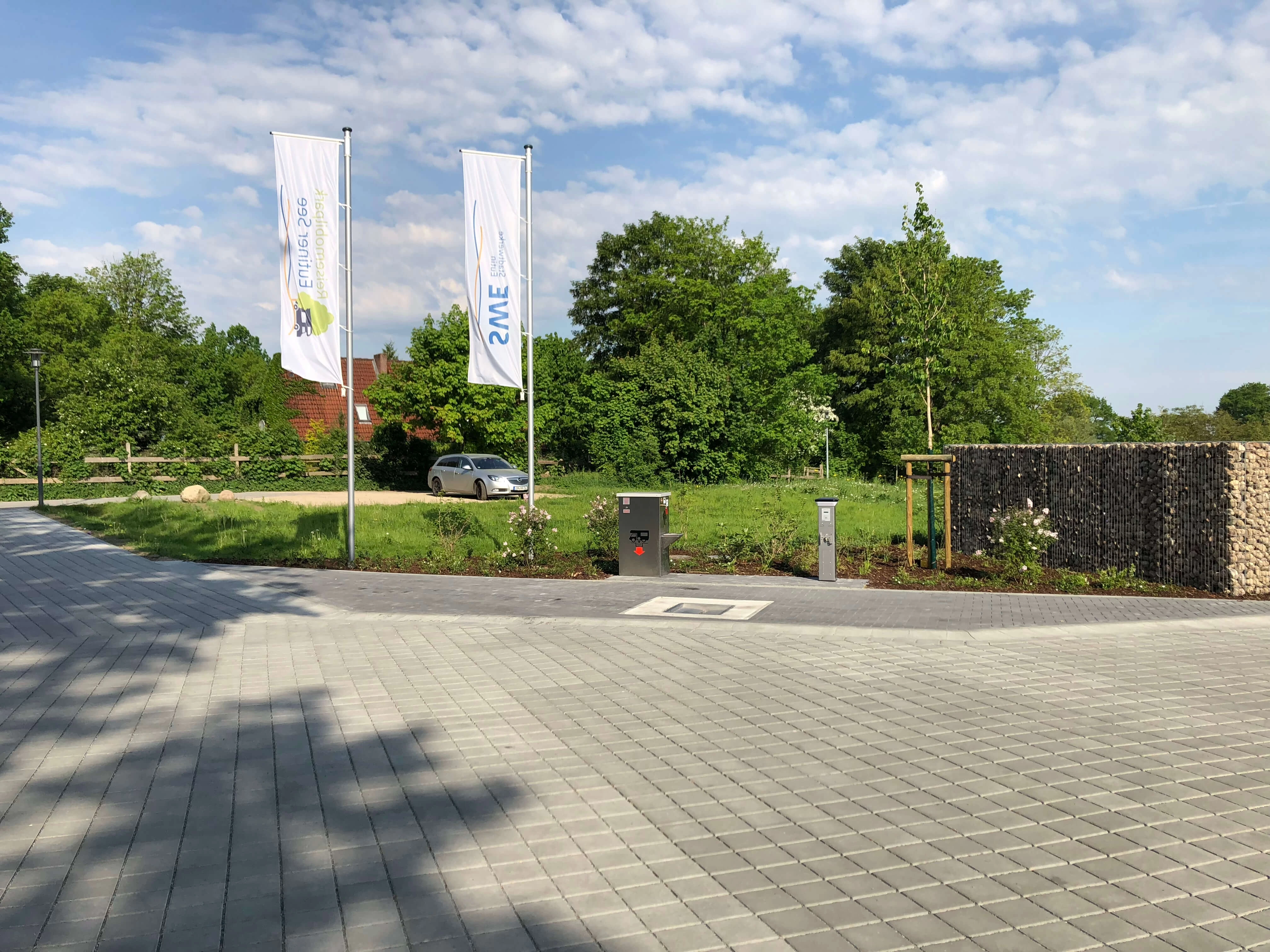 Stanowisko CamperClean na kempingu